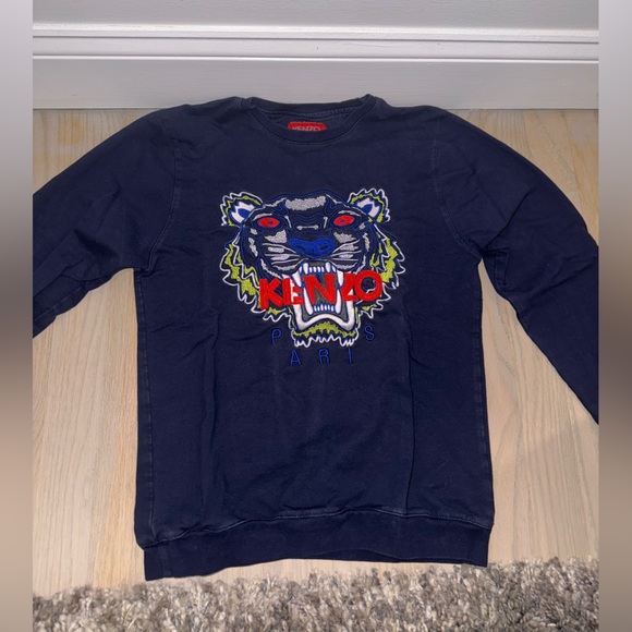 KENZO Navy crewneck - Picture 1 of 3
